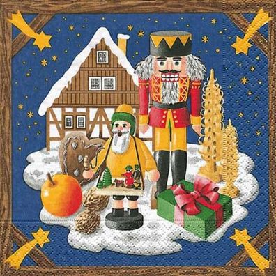 Serviette - Weihnachtsland