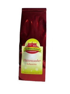 Aromatisierter Schwarztee - Hüttenzauber, 100g