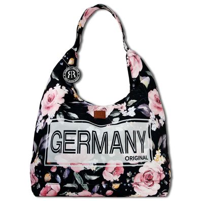 Robin Ruth Schultertasche Polyester schwarz rosa OTG3009S