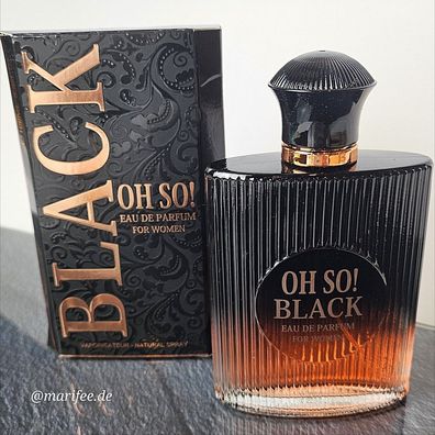 Eau de Parfum, Oh So Black for Woman, 100 ml, Omerta Art.-Nr. 43129