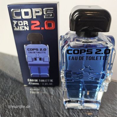 Eau de Toilette, Cops 2,0 for Men, 100 ml, Real Time Art.-Nr. 43130