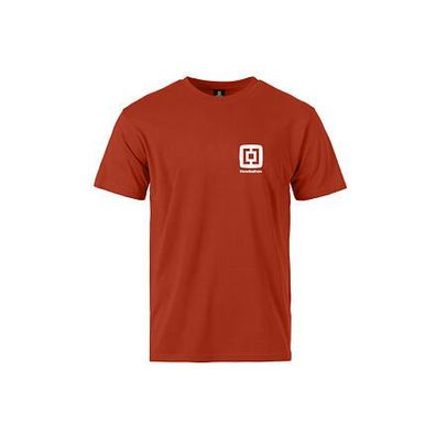 Horsefeathers Mini Logo T-Shirt (Orange Rust)