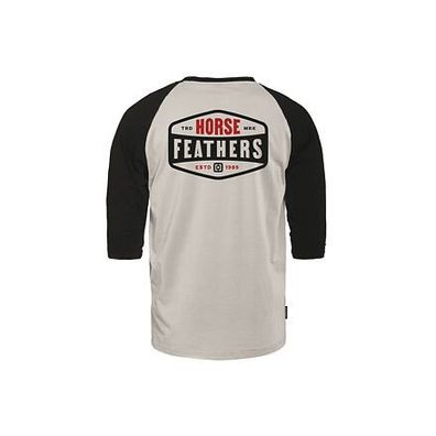 Horsefeathers Hexagon Ii Raglan T-Shirt (Cement)