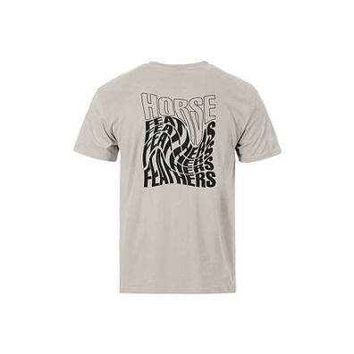 Horsefeathers Distort T-Shirt (Cement)