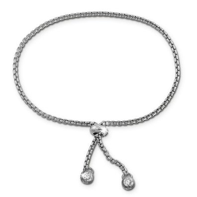 SilberDream bis 25cm Armband Zirkonia glitzer silber Damen Schmuck SDA2245J