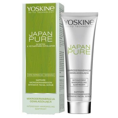 Yoskine Japan Saphir-Peeling Mikrodermabrasion, 75ml - Luxuriöse Hautpflege