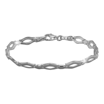 SilberDream Armband Damen Outline 925 Sterling Silber 19,3cm Armschmuck SDA456J