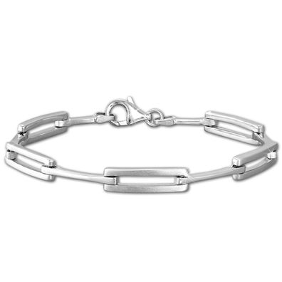 SilberDream Armband Damen 925er Sterling Silber 18,8cm silber Armschmuck SDA473J