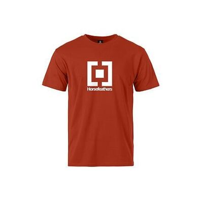 Horsefeathers Base T-Shirt (Orange Rust)