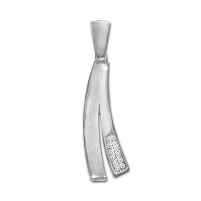 SilberDream Ketten Anhänger Damen Fantasie 925 Silber weiß Halsschmuck SDH4371W