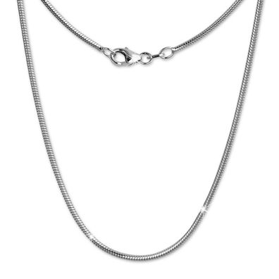 SilberDream Halskette 925 Silber 70cm Schlangenkette Schmuck silber SDK20170