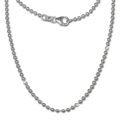 SilberDream Halskette 925 Silber 70cm Kugelkette Damen Schmuck silber SDK20670