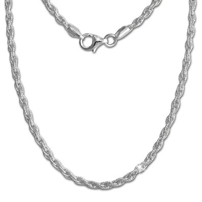 SilberDream Collier 925 Silber 45cm Ankerkette Damen Schmuck silber SDK26345J