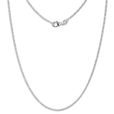 SilberDream Collier 925 Silber 45cm Ankerkette Damen Schmuck silber SDK27945J