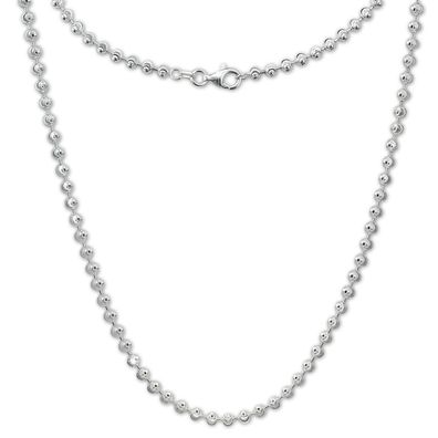 SilberDream Halskette 925 Sterling Silber 45cm Moon Schmuck silber SDK30245J