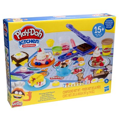 Play-Doh Knete Frühstück Spielset Kinderknete Frühstücks-Set mit Knetwerkzeug