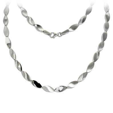 SilberDream Collier 925 Sterling Silber 45cm Tropfen Schmuck silber SDK4793J