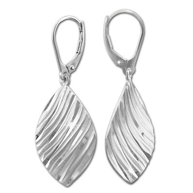 SilberDream Schmuck Damen Ohrringe Dreiecke Ohrhänger 925 Silber SDO4320J