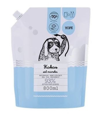 Yope Kokos & Meersalz Duschgel Nachfüllpack 800ml