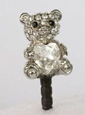 Sushimi Phone Cap Crystal Teddy (005)