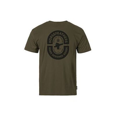 Horsefeathers Powder Badge Ii T-Shirt (Burnt Olive)