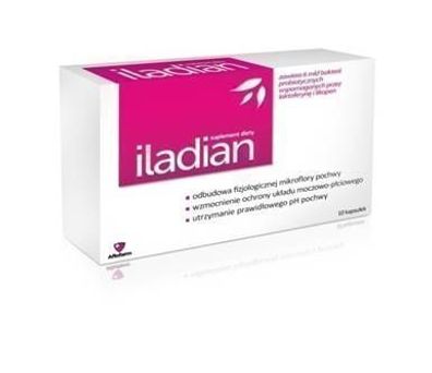 Iladian, 10 Kapseln zur Vaginalflora-Unterstützung