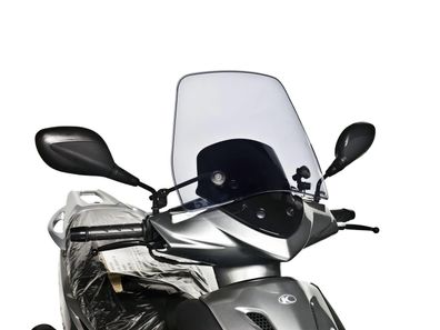 Windschild Puig Trafic smoke für Kymco Agility City, RS, DJ S 50, 125 (11-14)