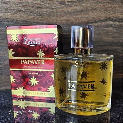 Eau de Parfum Papaver for Women, 100 ml, Creation Lamis Art.-Nr. 43143