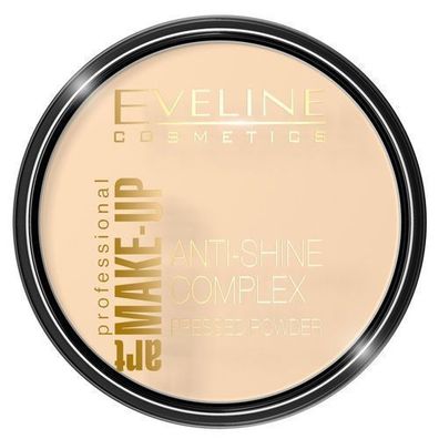 Eveline Cosmetics Art Make Up Mattierendes Mineralpuder mit Seide, 14g