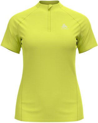 Odlo Damen T-Shirt S/S 1/2 Zip Essential Trail 313801