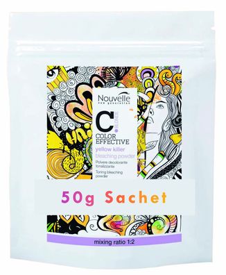 Nouvelle Yellow Killer Blondierpulver 9 Tonstufen 50g Sachet