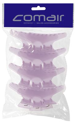 Comair Abteilklammern 12er flieder groß Plastik