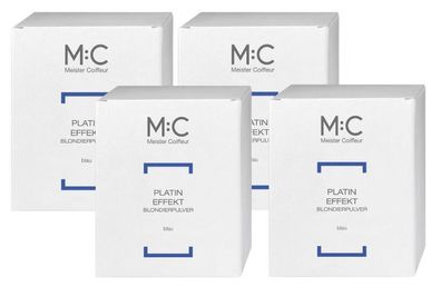 M: Platin Effekt Blondierpulver blau 5x400g
