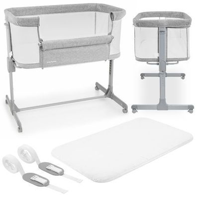 Ausziehbett Moby-System LUNA 3in1 - grau