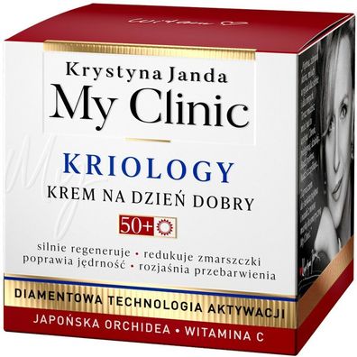 JANDA My Clinic Cryology 50+ Tagescreme - Japanische Orchidee & Vitamin C 50ml