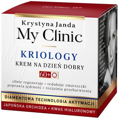 JANDA My Clinic Cryology 60+ Tagescreme - Japanische Orchidee & Hyaluronsäure 50ml