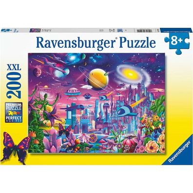 Kinderpuzzle Kosmische Stadt (200 Teile)