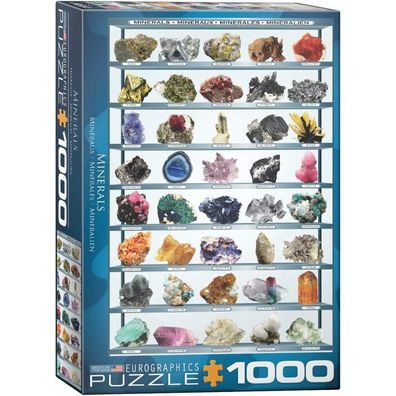 Eurographics Puzzle Mineralien 1000 Teile