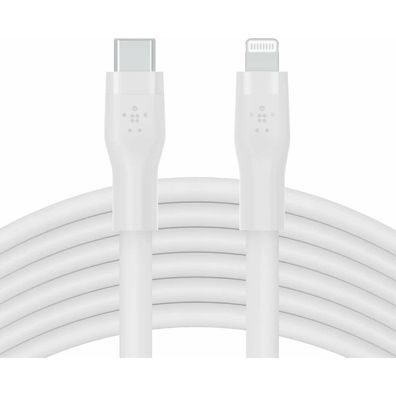 USB-C auf Lightning Verbindungskabel Belkin CAA009BT3MWH 3 m Weiß