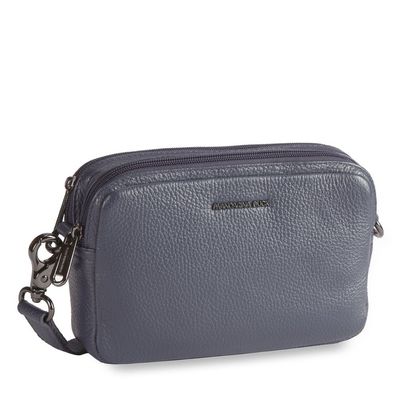 Mandarina Duck Mellow Leather Camera Bag FZT13, dress blue, Damen