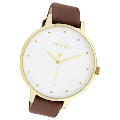 Oozoo Damen Armbanduhr Timepieces C11038 Analog Leder braun UOC11038