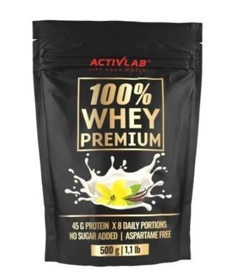 100% Premium Vanille Whey Protein, 500g