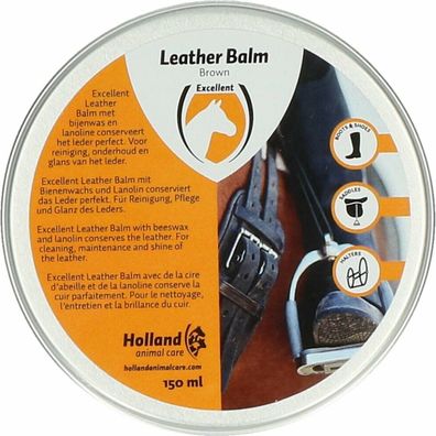 Leder &amp; Sattel Balm Braun