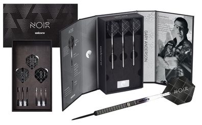 Unicorn World Champion Gary Anderson NOIR Darts Presentation Box, 27 Gr. / Inhalt