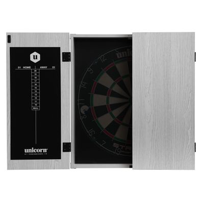 Unicorn Maestro Grey Dartboard Cabinet, 1 Stck