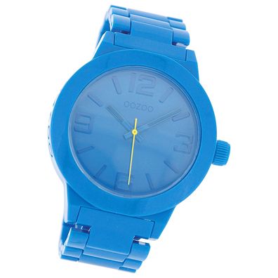 Oozoo Damen Armbanduhr Timepieces Analog Plastik blau UOC3681A