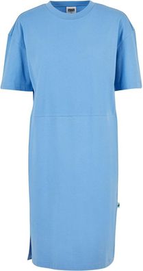 Urban Classics Damen Ladies Organic Oversized Slit Tee Dress