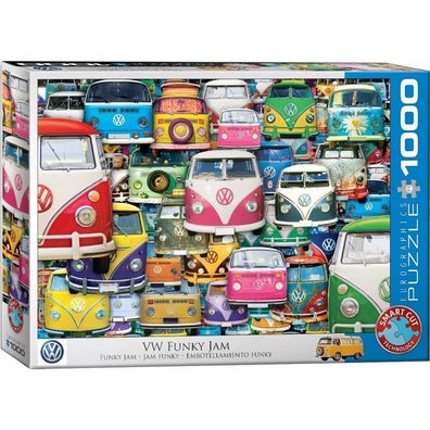 Eurographics Puzzle Volkswagen Bus: Funky Jam 1000 Teile