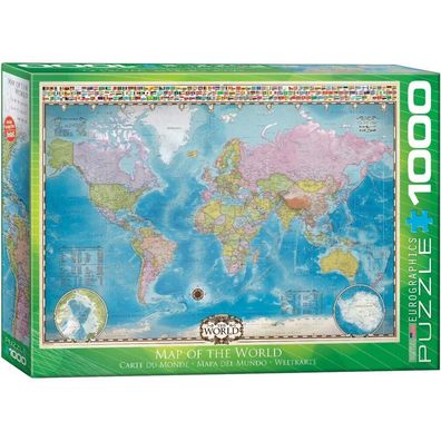 Eurographics Puzzle Weltkarte 1000 Teile