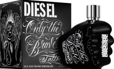 DIESEL Only the Brave Tattoo 125 ml Eau de Toilette Spray NEU OVP